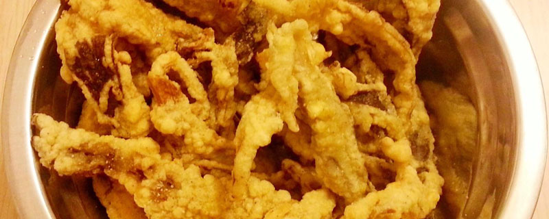 干炸蘑菇用不用焯水 干炸蘑菇的做法