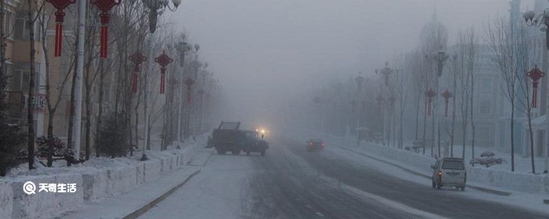 冰雾是怎么形成的 冰雾的形成原因