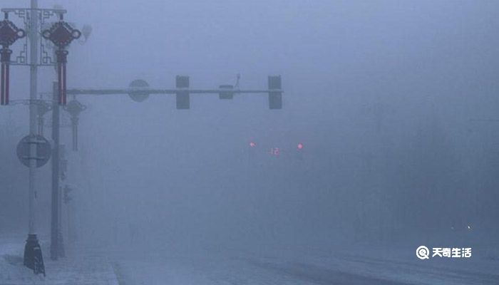 冰雾是怎么形成的 冰雾的形成原因