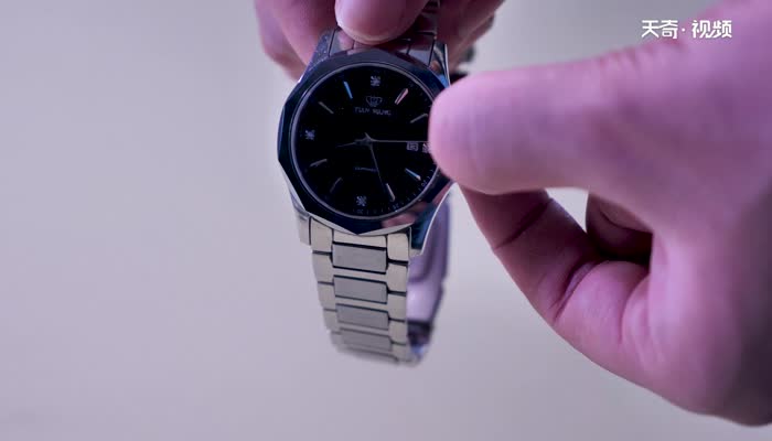 怎么调表 如何调手表时间