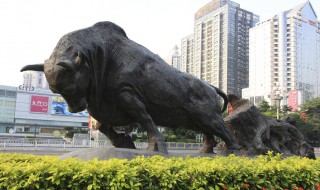 深圳特区拓荒牛精神 深圳市政府门前的拓荒牛