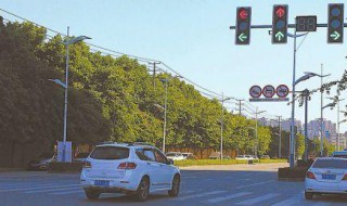 十字路口红绿灯规则（十字路口红绿灯规则图片）