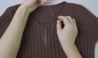 领口太低了小妙招 领口太低怎么处理小技巧