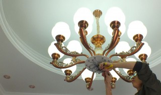 如何安装吊灯 石膏板吊顶如何安装吊灯