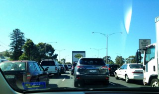 堵车的幽默说说 堵车图片