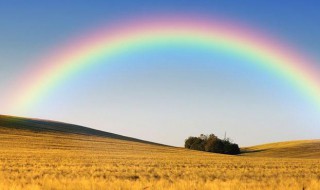 关于彩虹的唯美句子（天空彩虹的句子唯美短句）