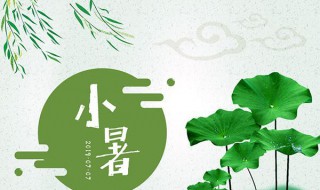 2021年小暑具体时间（2021年小暑几天）