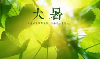 大暑过后气温下降吗（大暑过后气温下降吗为什么）