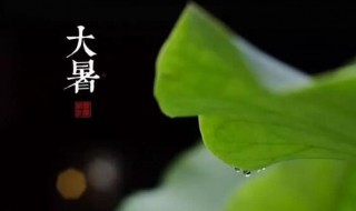 2021年大暑是什么时候（2021年大暑什么时候结束）