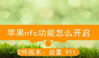 苹果有nfc功能吗（苹果门禁卡nfc功能怎么用）
