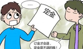 定金和订金的区别是什么 定金和订金的区别是什么意思