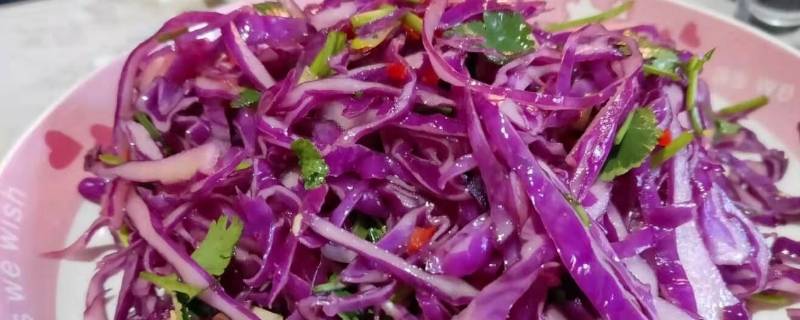 紫甘蓝怎么做菜 紫甘蓝怎么做菜更好吃