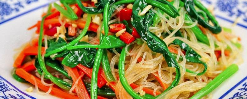 菠菜粉丝怎么做（菠菜粉丝怎么做菜）