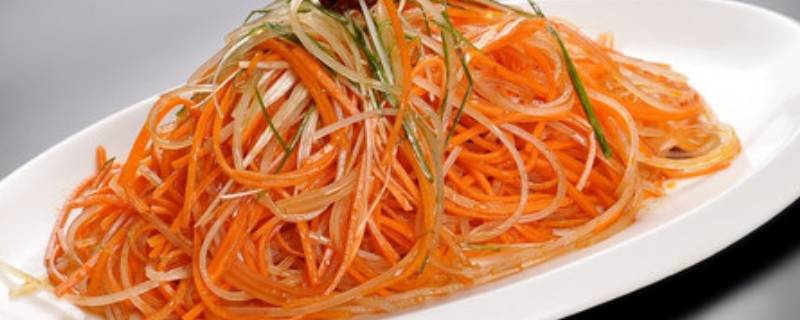 红萝卜炒粉丝怎么炒好吃（红萝卜炒粉丝怎么炒好吃又简单）