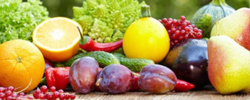 冬季应季水果和蔬菜 秋季应季水果和蔬菜
