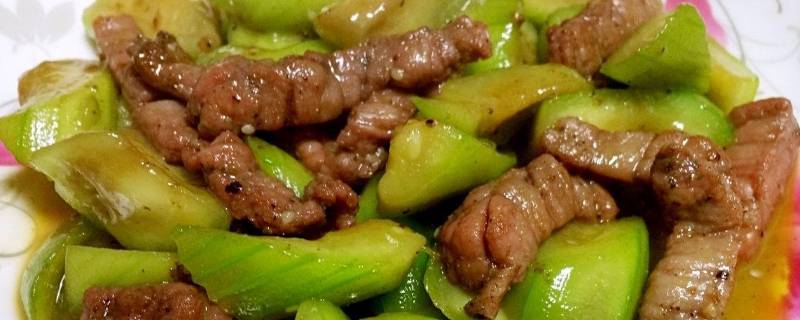 丝瓜和牛肉可以一起吃吗（丝瓜不宜与7种食物一起吃）