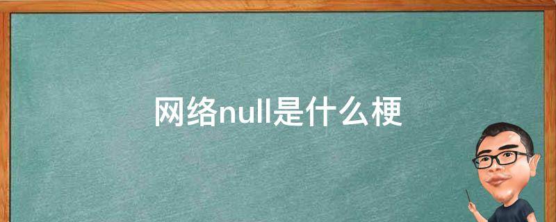 网络null是什么梗